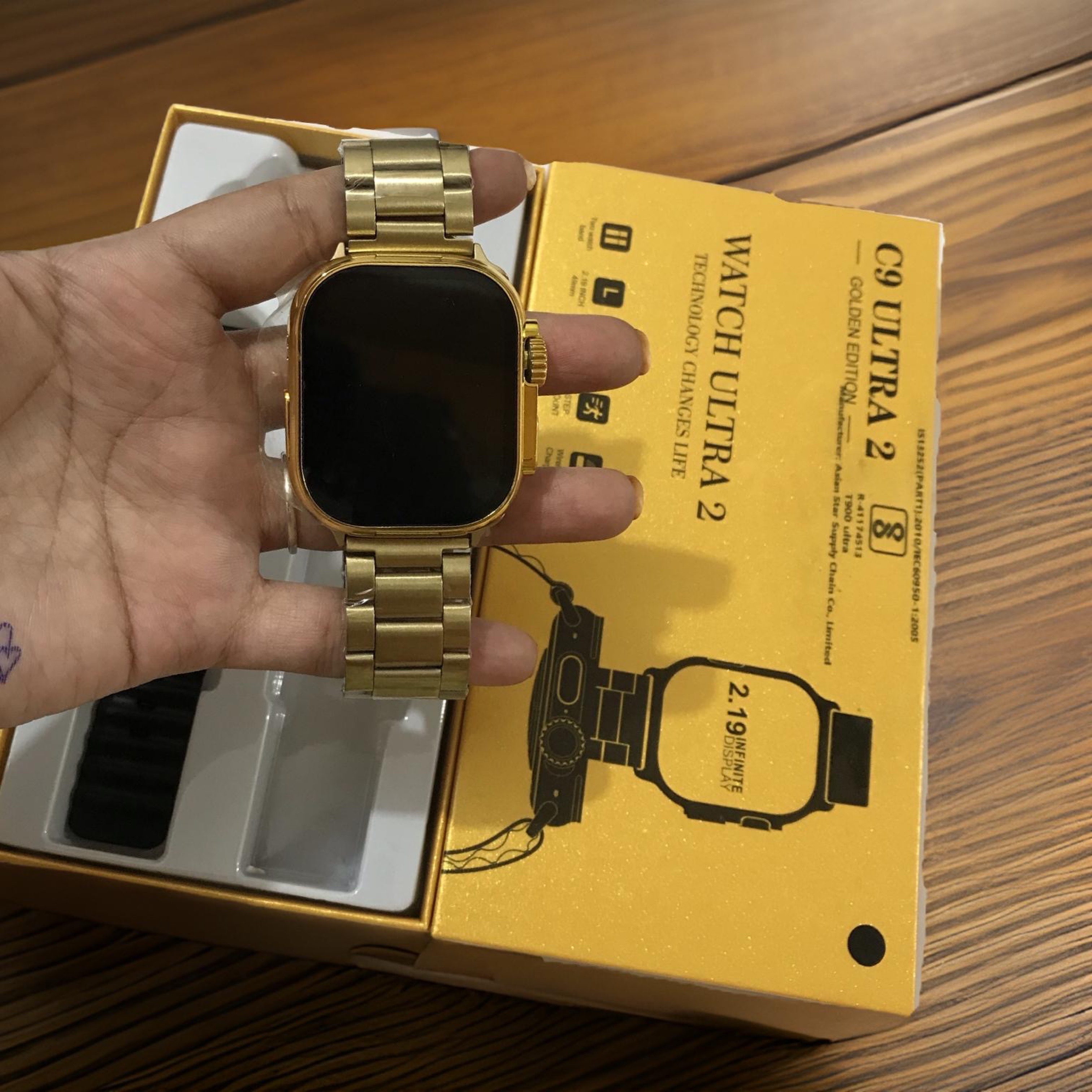 Gold edition smartwatch