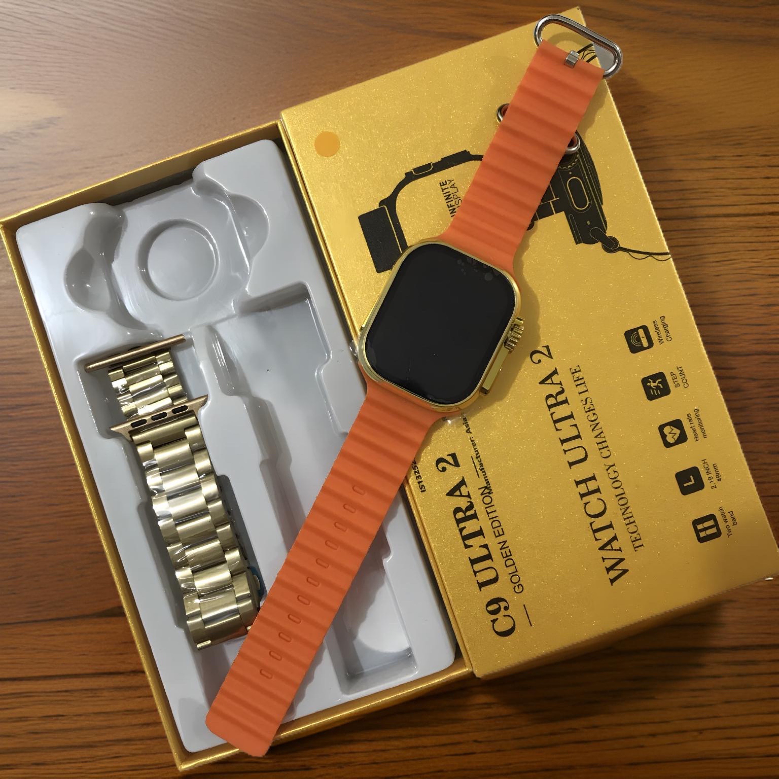 Gold edition smartwatch